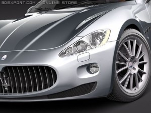 Maserati GranCabrio 2011 Modèle 3D