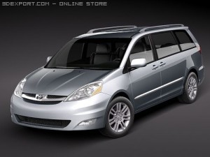 Toyota Sienna 3D Model