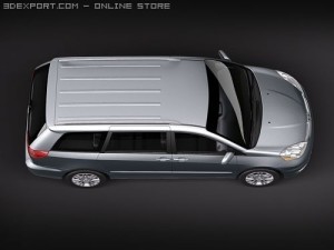 Toyota Sienna 3D Model
