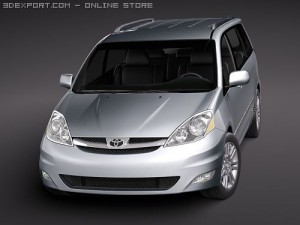 Toyota Sienna 3D Model