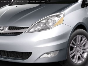 Toyota Sienna 3D Model