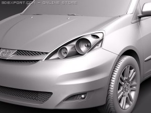 Toyota Sienna 3D Model