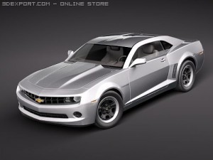 Chevrolet Camaro 2010 Base Type Modèle 3D
