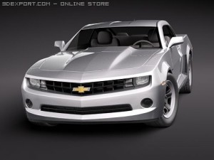 Chevrolet Camaro 2010 Base Type 3D Model