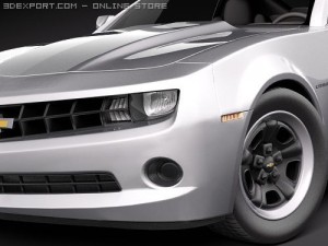 Chevrolet Camaro 2010 Base Type 3D Model