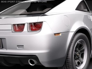 Chevrolet Camaro 2010 Base Type 3D Model