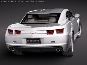 Chevrolet Camaro 2010 Base Type 3D Model