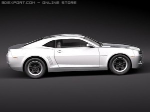 Chevrolet Camaro 2010 Base Type 3D Model