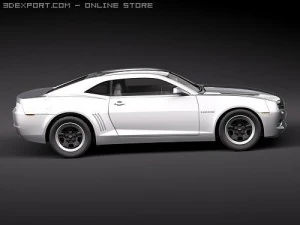 Chevrolet Camaro 2010 Base Type 3D Model