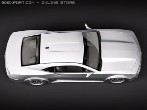 Chevrolet Camaro 2010 Base Type 3D Model