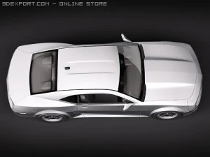 Chevrolet Camaro 2010 Base Type 3D Model