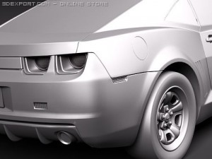 Chevrolet Camaro 2010 Base Type 3D Model