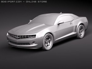 Chevrolet Camaro 2010 Base Type 3D Model