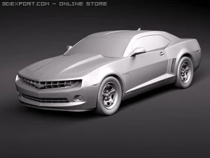 Chevrolet Camaro 2010 Base Type 3D Model
