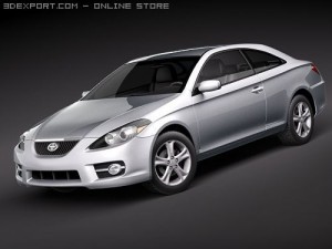 Toyota Camry Solara Coupe 3D Model