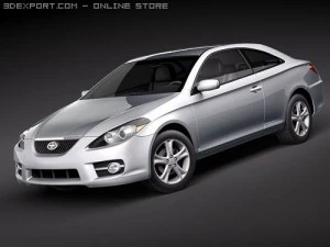 Toyota Camry Solara Coup&eacute; Modello 3D