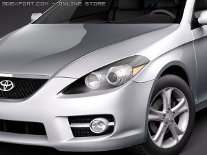 Toyota Camry Solara Coupe 3D मॉडल