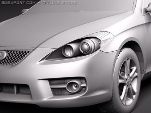 Toyota Camry Solara Coupe 3D मॉडल
