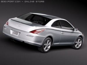 Toyota Camry Solara Coupe 3D मॉडल
