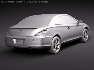 Toyota Camry Solara Coupe 3D मॉडल