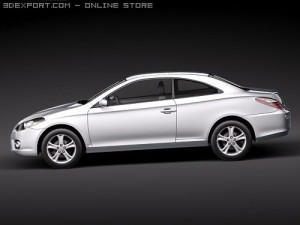 Toyota Camry Solara Coupe 3D मॉडल