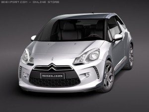 Citroen DS3 2011 Model 3D