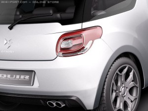Citroen DS3 2011 Model 3D