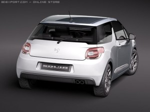 Citroen DS3 2011 Model 3D