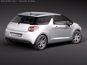Citroen DS3 2011 Model 3D