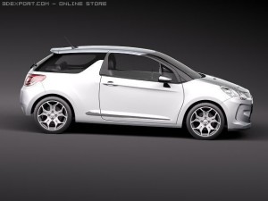 Citroen DS3 2011 Model 3D