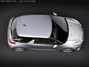 Citroen DS3 2011 Model 3D