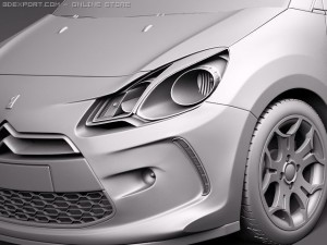 Citroen DS3 2011 Model 3D