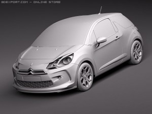 Citroen DS3 2011 Model 3D