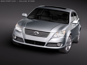 Toyota Avalon 3D 모델