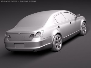 Toyota Avalon 3D 모델