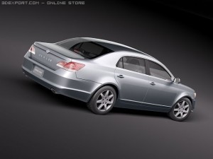 Toyota Avalon 3D 모델