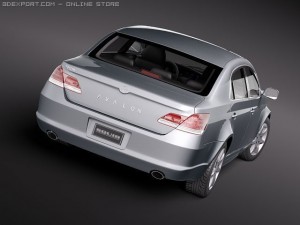 Toyota Avalon 3D 모델