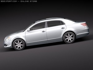 Toyota Avalon 3D 모델