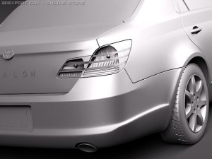 Toyota Avalon 3D 모델