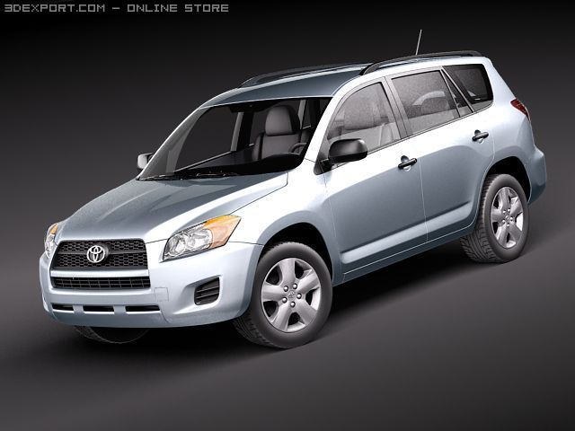 Toyota RAV4 2010 Base Modèle 3D .c4d .max .obj .3ds .fbx .stl .blend 