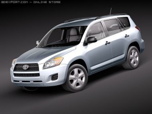 Toyota RAV4 2010 Base 3D Model
