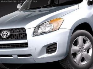 Toyota RAV4 2010 Base 3D Model
