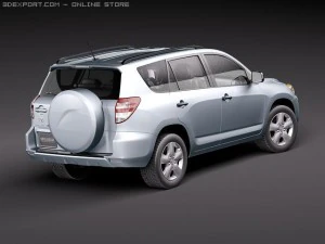 Toyota RAV4 2010 Base 3D Model