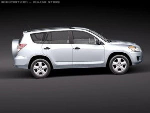 Toyota RAV4 2010 Base 3D Model