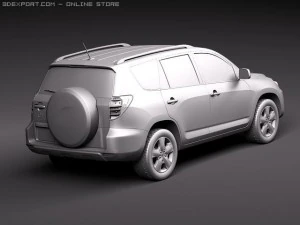 Toyota RAV4 2010 Base 3D Model