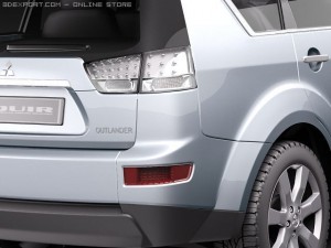 Mitsubishi Outlander GT 2011 Modelo 3D