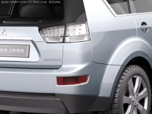 Mitsubishi Outlander GT 2011 3D Model