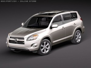 Toyota RAV4 2010 Limited 3D Model