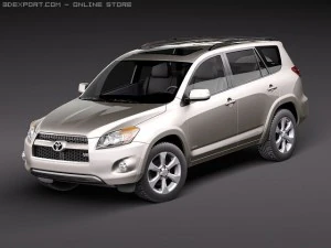 Toyota RAV4 2010 limitata Modello 3D