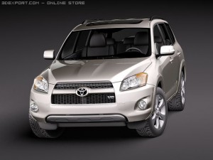 Toyota RAV4 2010 Limited 3D-Modell
